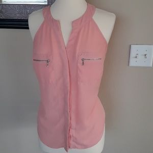 Peach Blouse